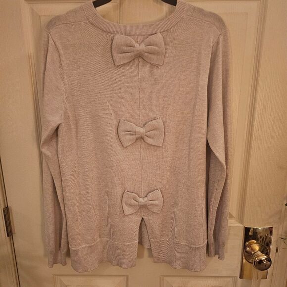 CATHERINE MADANDRINO PALE LAVENDAR SWEATER - Picture 2 of 6